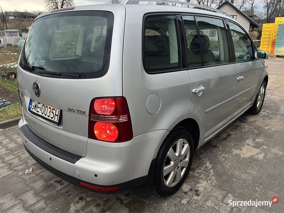 Volkswagen touran 20 tdi lift nieuszkodzony pomorskie