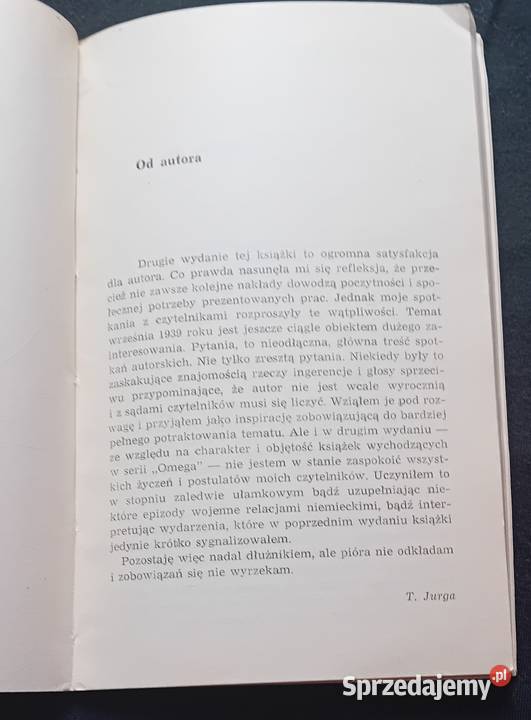 Tadeusz Jurga Wrzesień 1939 Wiedza Powszechna Koźminek