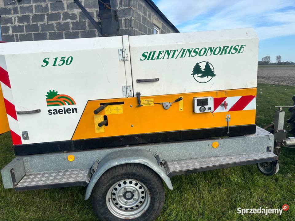 Rębak na przyczepie SAELEN S150 z komorą wielkopolskie Kalisz