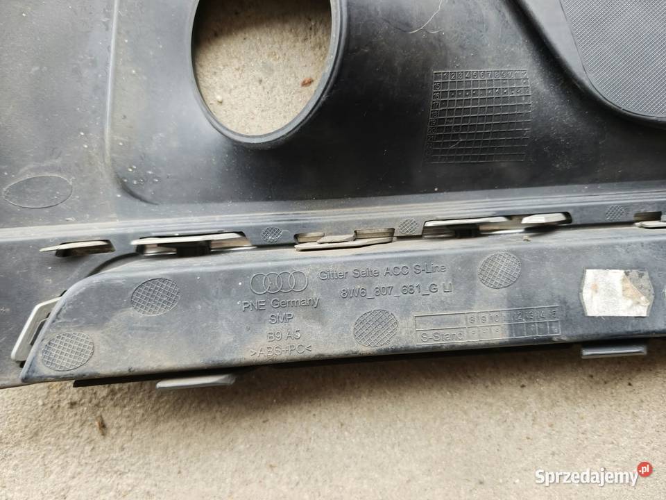 KRATKA LEWA 8W6807682G Audi A5 lubelskie