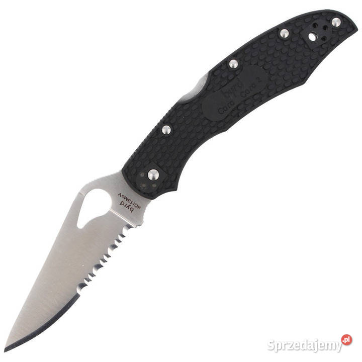 Nóż składany Spyderco Byrd Cara Cara 2 FRN Black Warszawa