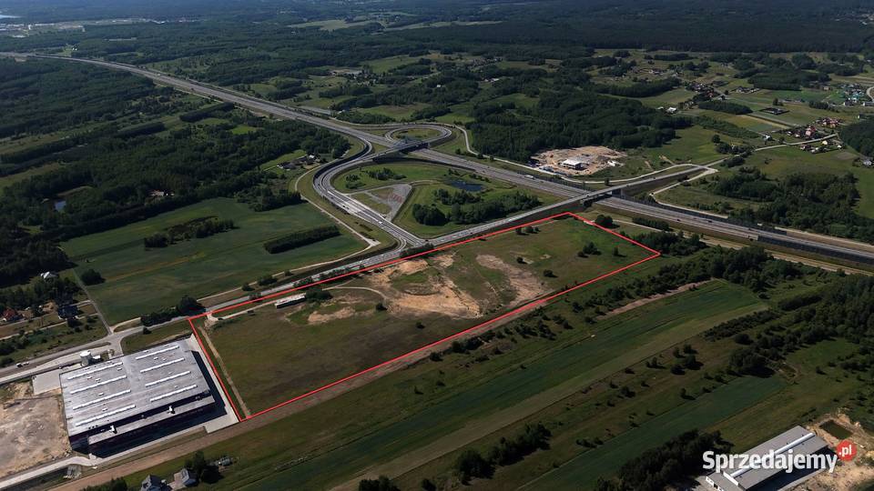 Działka inwestycyjna zjeździe z Autostrady A4 w