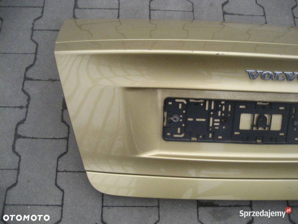 VOLVO S60 0005R KLAPA BAGAŻNIKA TYŁ osobowe Klapy bagażnika Rakoniewice