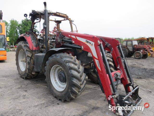 Case Puma 160 CVX uszkodzony Amortyzacja kabiny Gręblin