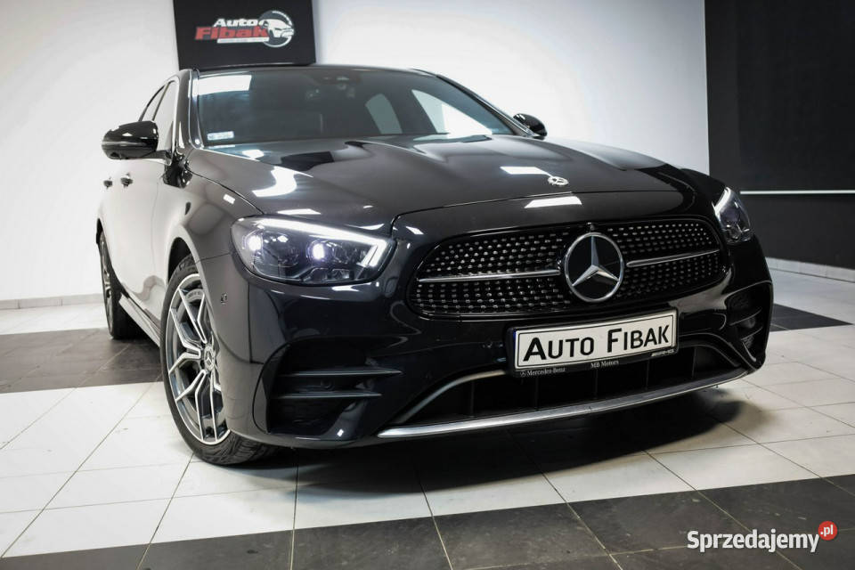 Mercedes E 220 e220d4MaticAMGSalon PolskaI światła do jazdy dziennej Motoryzacja łódzkie Konstantynów Łódzki