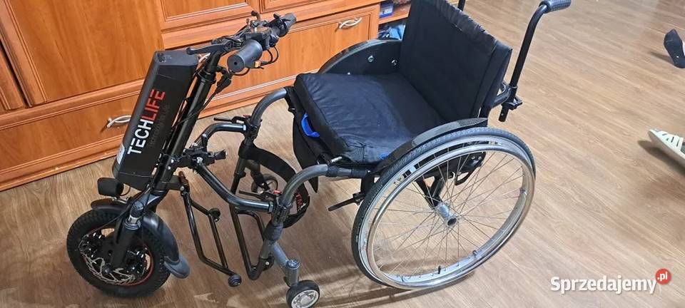 Sprzedam Elektryczny ręczny wózek inwalidzki Glinik sprzedam