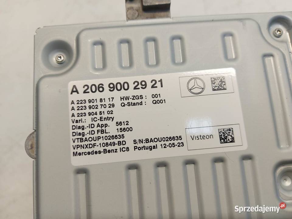 Mercedes W254 GLC 220d MODUŁ STEROWNIK dolnośląskie