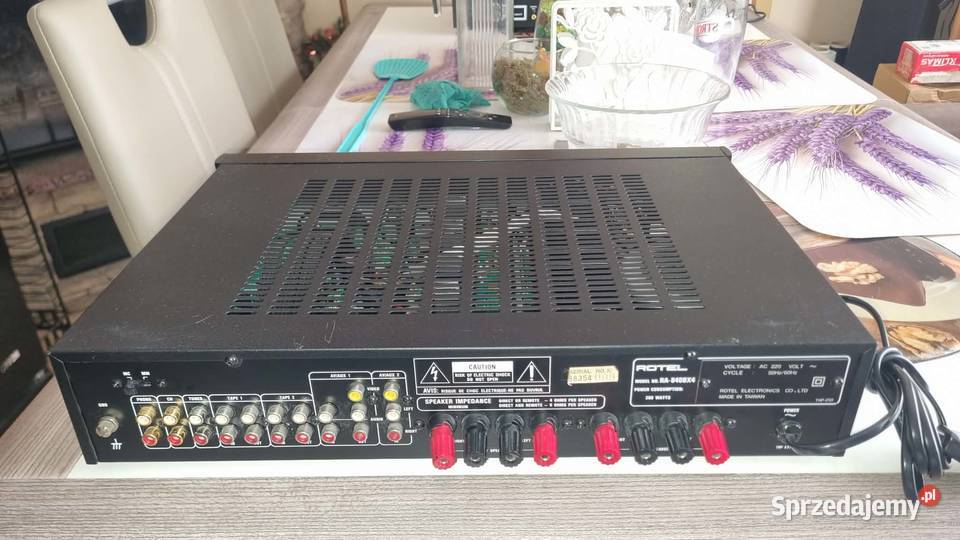 Wzmacniacz stereo ROTEL RA840BX4 2x50W 8ohm Audio Warta
