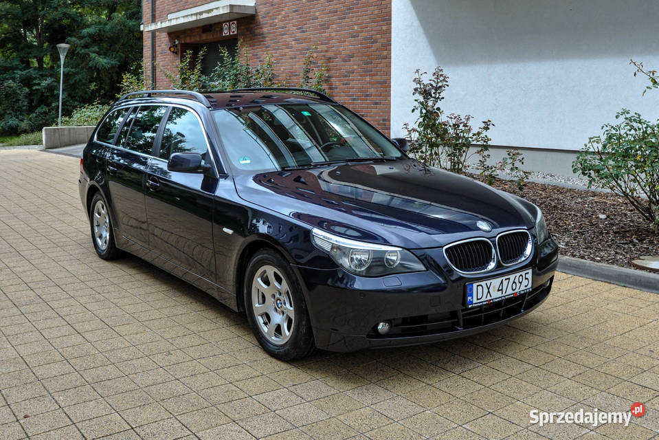 BMW Seria 5 E61 25 218 Automat 2497cm3 Wrocław