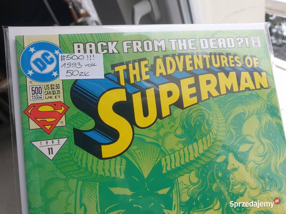 Adventures Of Superman 500 oryginalny komiks DC Gdynia