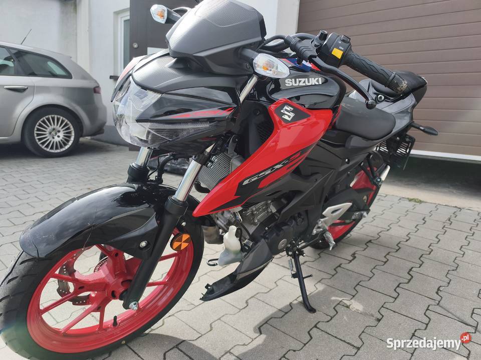 Suzuki GSX 125S GSXS 125 GSXS 125 Zamiana Raty metalic Ligota Dobrodzieńska