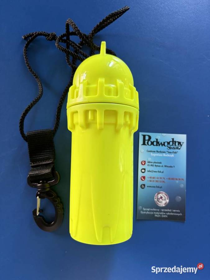 Pojemnik wodoszczelny o wym 17x55 Nurkowanie śląskie Bytom