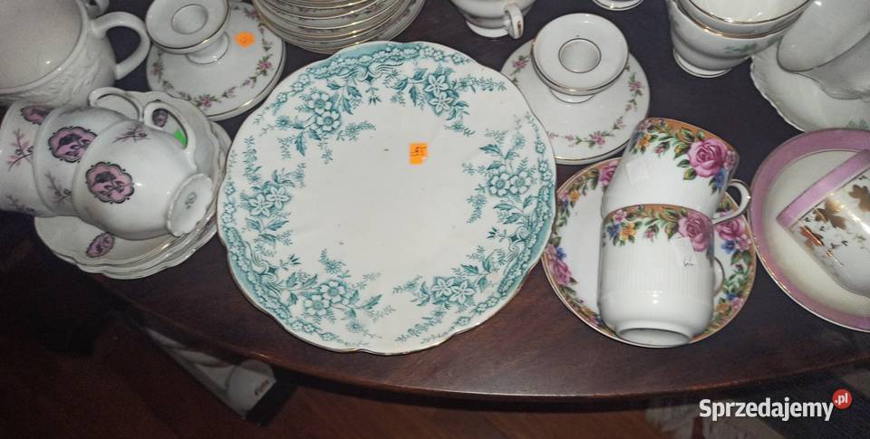 Filiżanka do herbaty Z talerzykiem deserowym Gdańsk