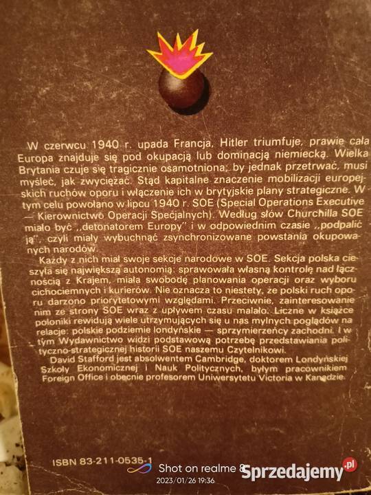 Wielka Brytania i ruch oporu książki Warszawa mazowieckie