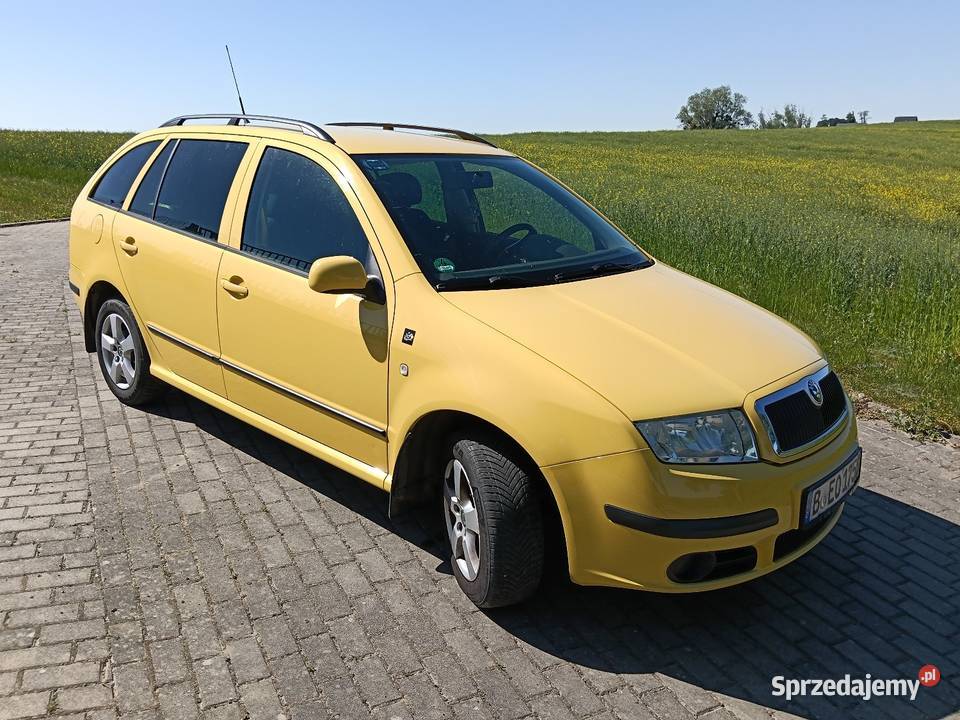 Skoda Fabia lift 14 benz klima hak alufelgi tour Rakowiec