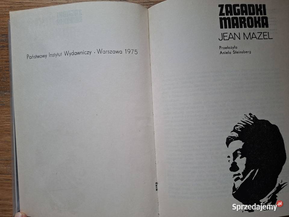 Zagadki Maroka Jean Mazel Kraków