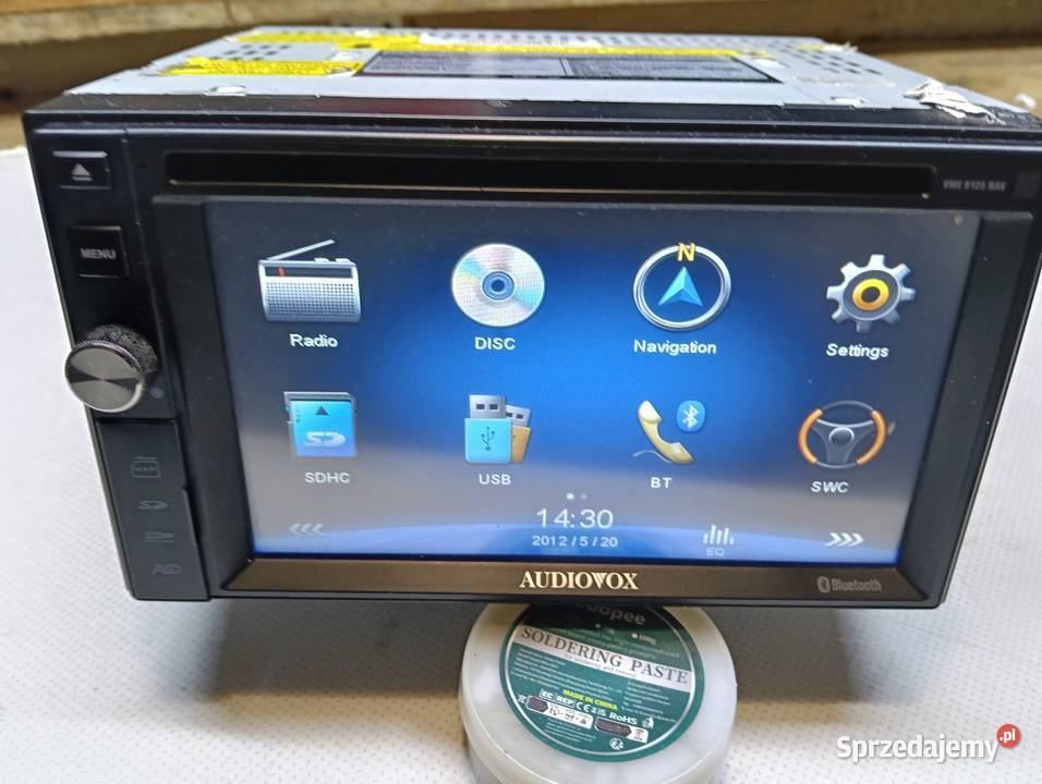 radioodtwarzacz samochodowy Audiovox VME 9125NAV mazowieckie Drążdżewo Nowe