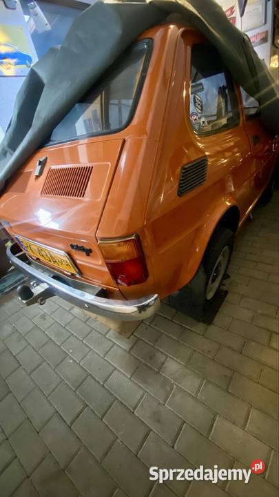 Fiat 126p oryginał nie remontowany inwalidzki 24KM Kalisz