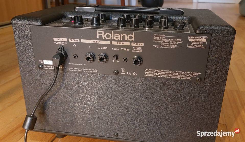 Wzmacniacz gitarowy Roland Acoustic Chorus AC40 mazowieckie