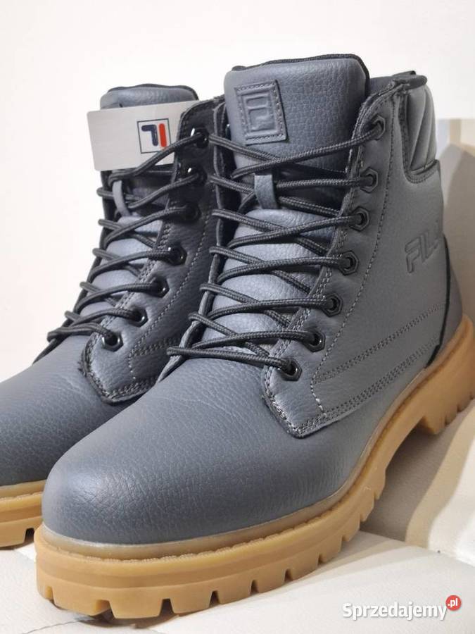Fila 42 trapery trzewiki buty męskie zimowe niebieski Obuwie małopolskie Kraków