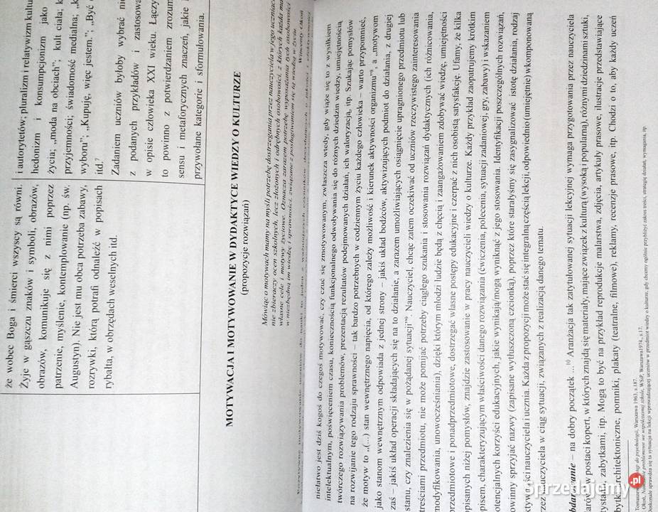 Wiedza o kulturze M LatochZielińska I Morawska Chełm