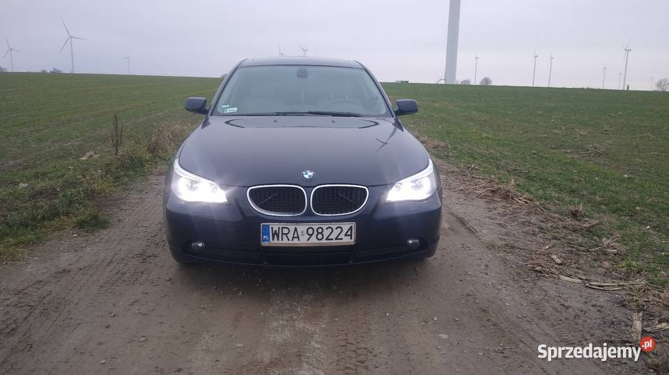 BMW 523i E60 2005r manual Sedan / Limuzyna Iłża