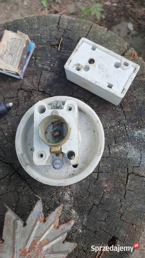 Oprawa porcelanowa natynkowa kinkiet ceramiczny Elektryka Warszawa