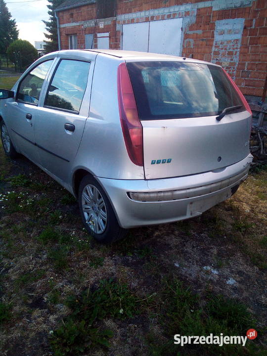 Fiat Punto 2 19D 60 skóra klimatyzacja kujawsko-pomorskie Brąchnowo