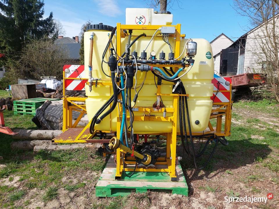 Opryskiwacz Dubex 1200l lance 15m hydraulika Wolbrom