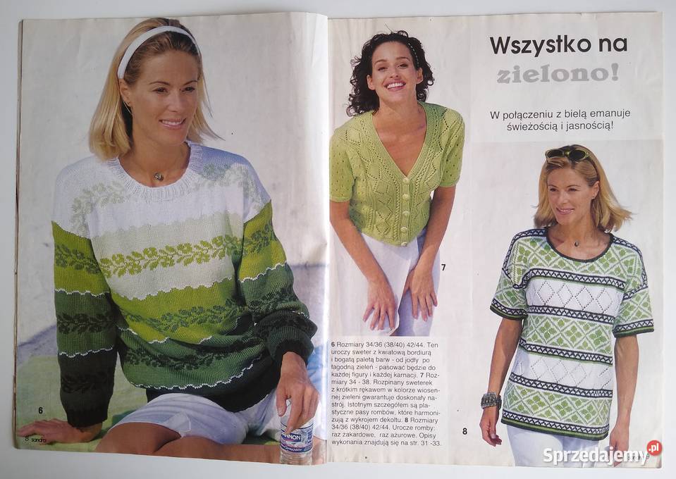 Modne Dzianiny Sandra 782000 Rok wydania 2000 pomorskie Gdańsk