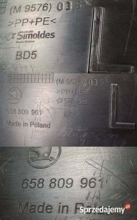 SKODA KAMIQ 19 NADKOLE LEWY PRZÓD 658809961