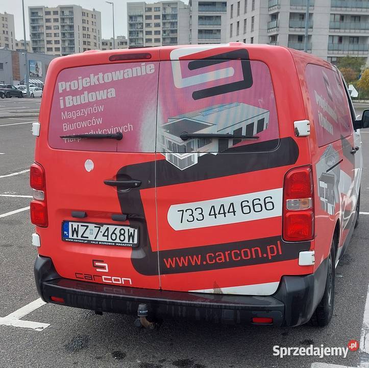 PEUGEOT EXPERT TRAVELLER nieuszkodzony mazowieckie Warszawa