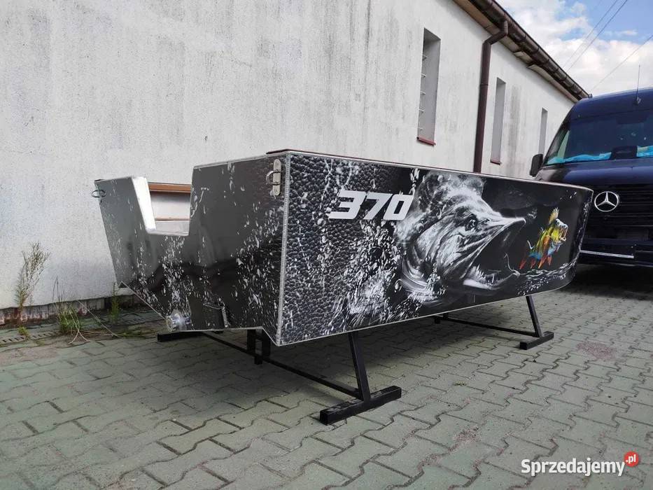 Łódź aluminiowa wędkarska GF 370 O 37m 10 rabatu Szczecin