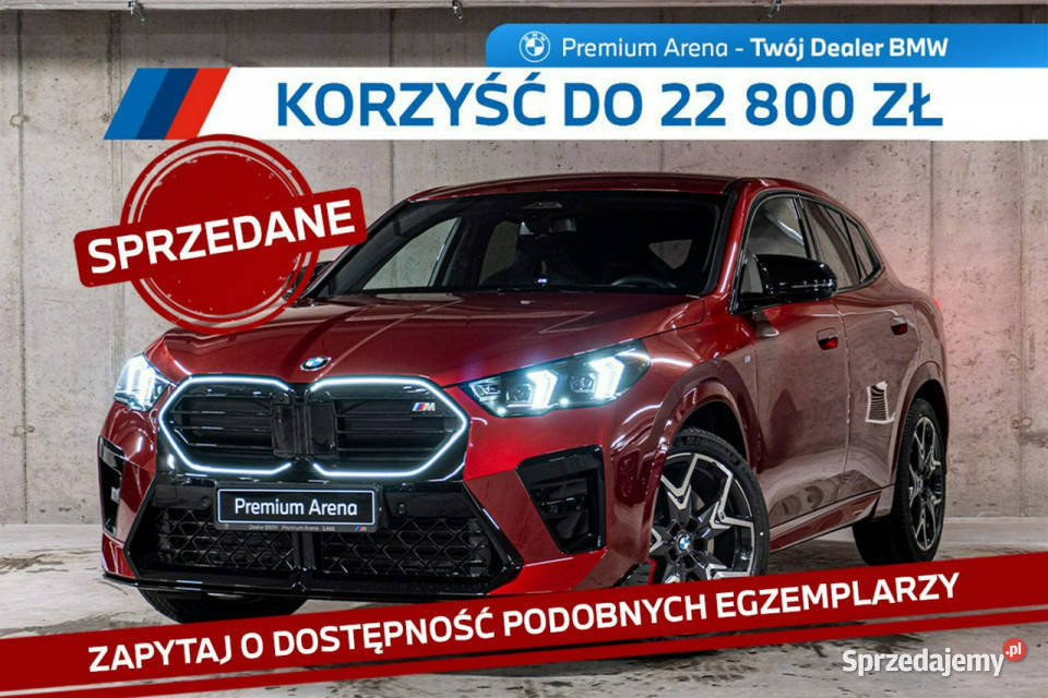 BMW X2 M35i xDrive U10 2023 nieuszkodzony łódzkie Łódź sprzedam