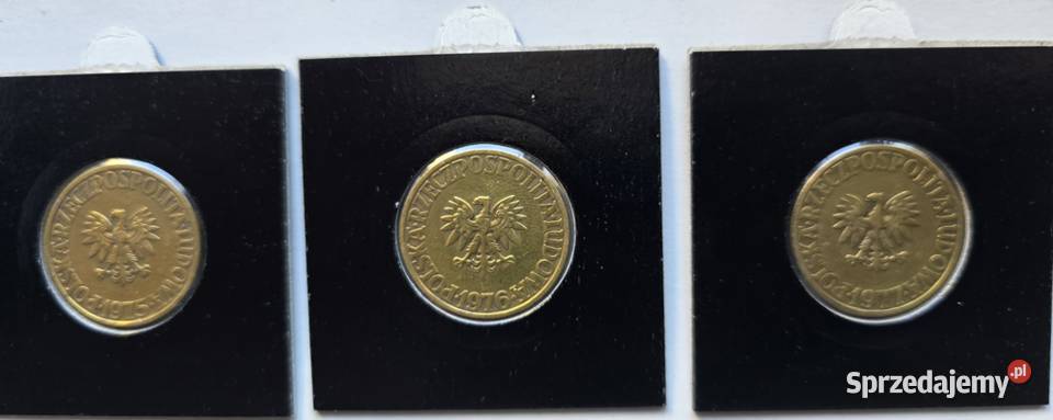 monety PRL 2 5 20 kłosy 20 Nowotko Bydgoszcz