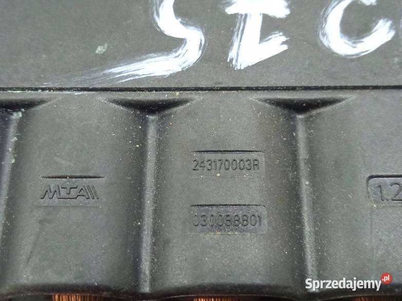 SKRZYNKA BEZPIECZNIKÓW 243170003 Renault Megane świętokrzyskie