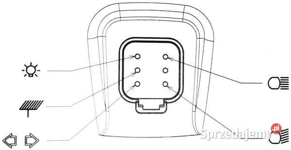 Lampa przednia LED zespolona lewa 2232W Kamionna