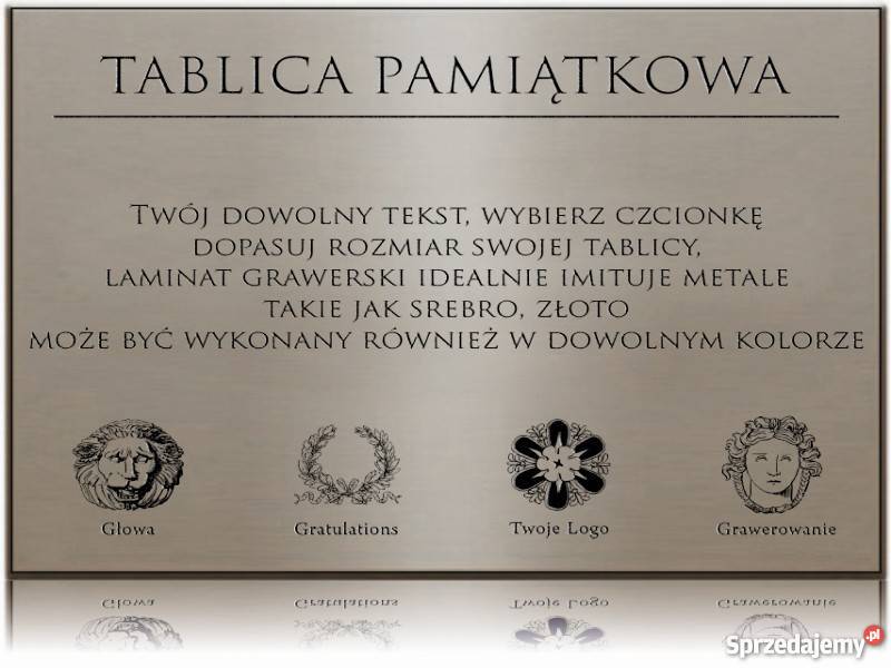 tablice grawrowane Wisła Mała sprzedam