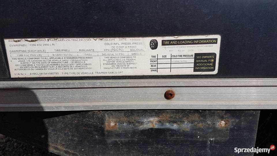 Przyczepa Amerykańska Zakroczym sprzedam