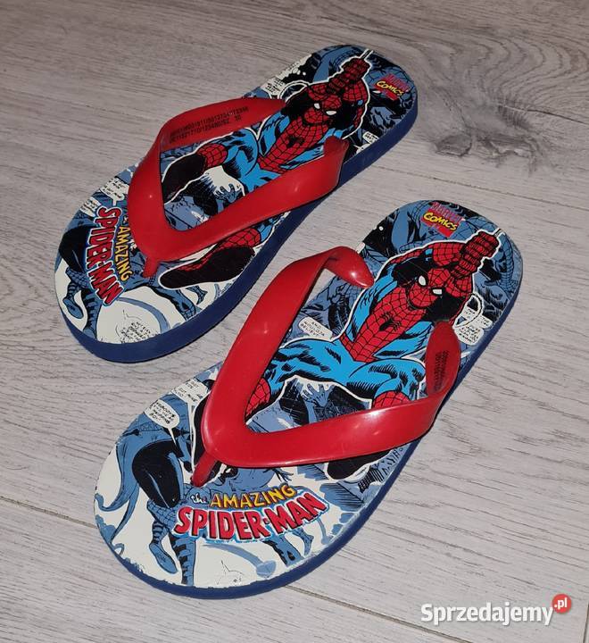 Klapki japonki chłopiec Marvel Comics Spiderman Klapki Łódź
