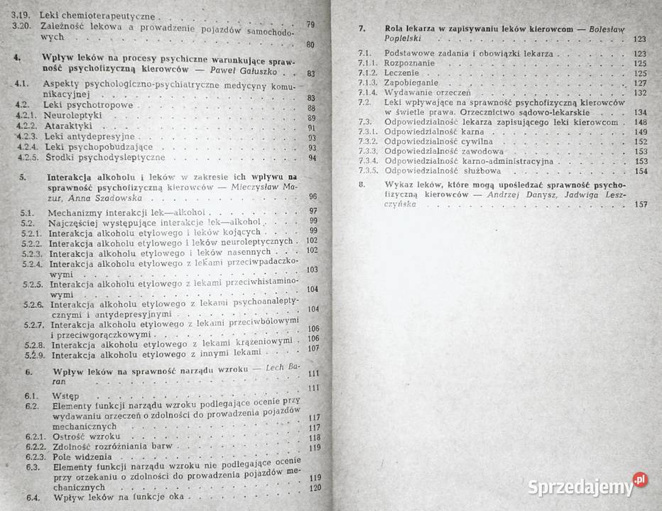 Leki a kierowcy Andrzej Danysz lubelskie Chełm