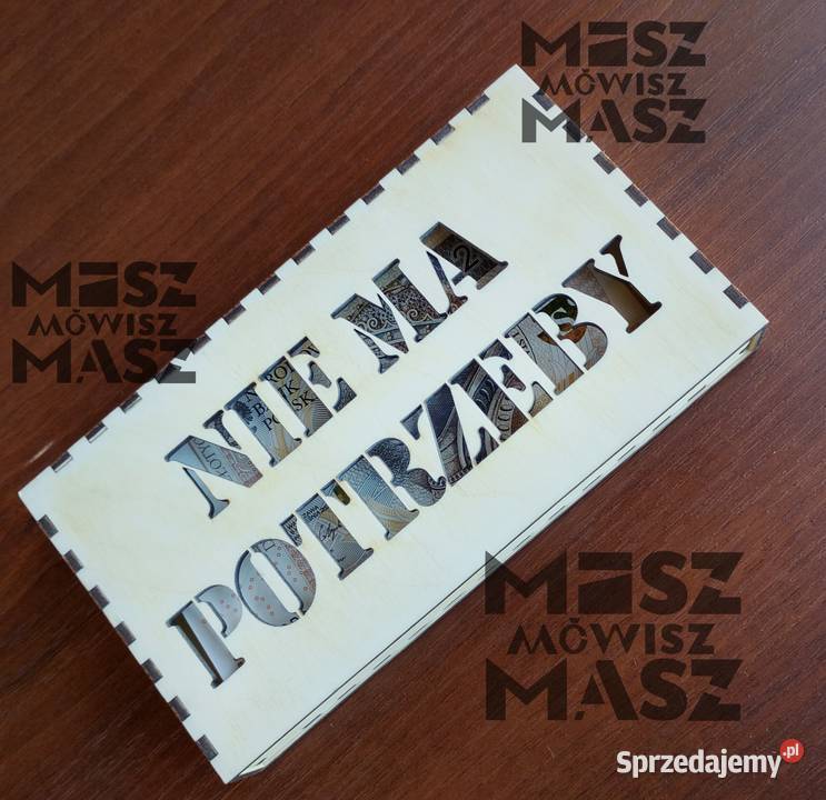 Pudełko na kasę hajs pieniądze Mikołaja wielkopolskie Racot sprzedam