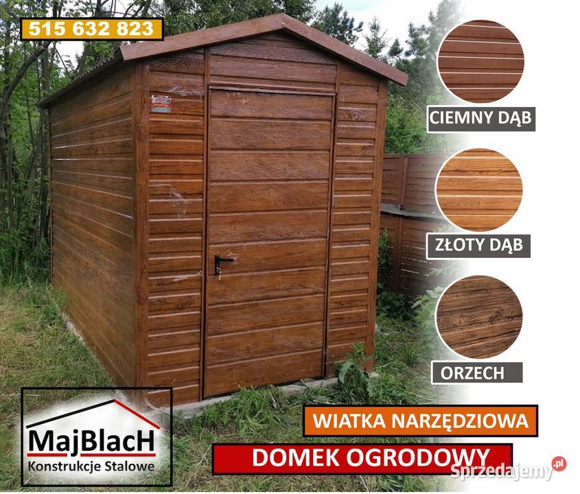 Drewnopodobny Garaż Blaszany Dwuspadowy Hala Sprzedaż Kamienna Góra