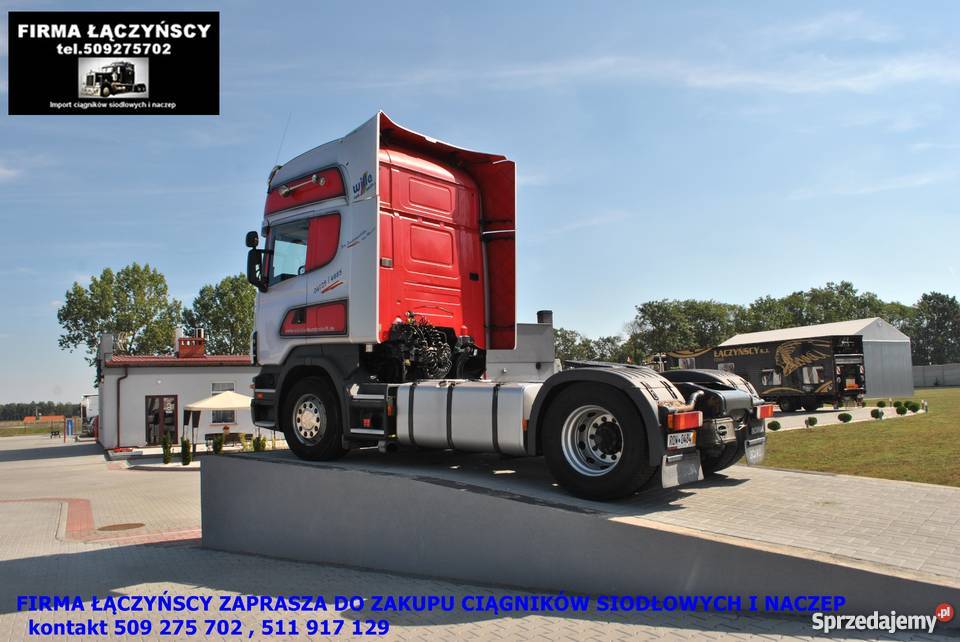 SCANIA R420 2005 STARE TACHO Z NIEMIEC MANUAL Modliszewko