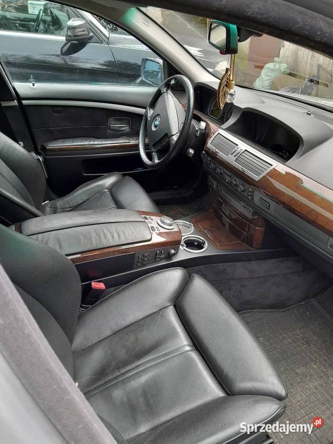 BMW E65 diesel skóra podgrzewana wentylowana Rok produkcji 2003 Mirosławiec