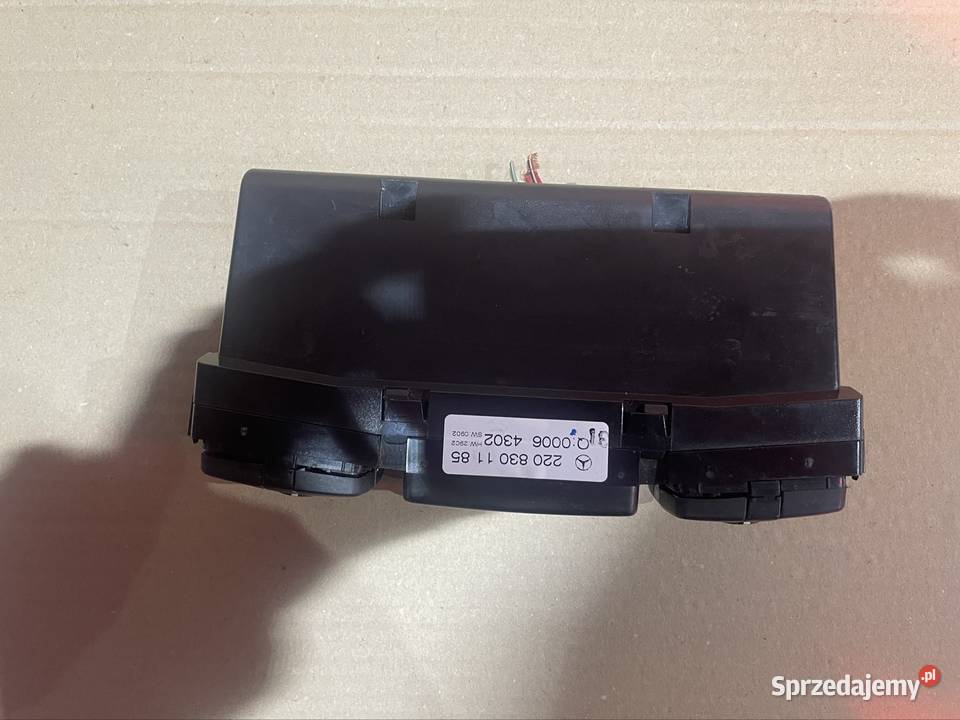 2208301185 Panel nawiewu klimatyzacji mercedes s zachodniopomorskie Szczecin