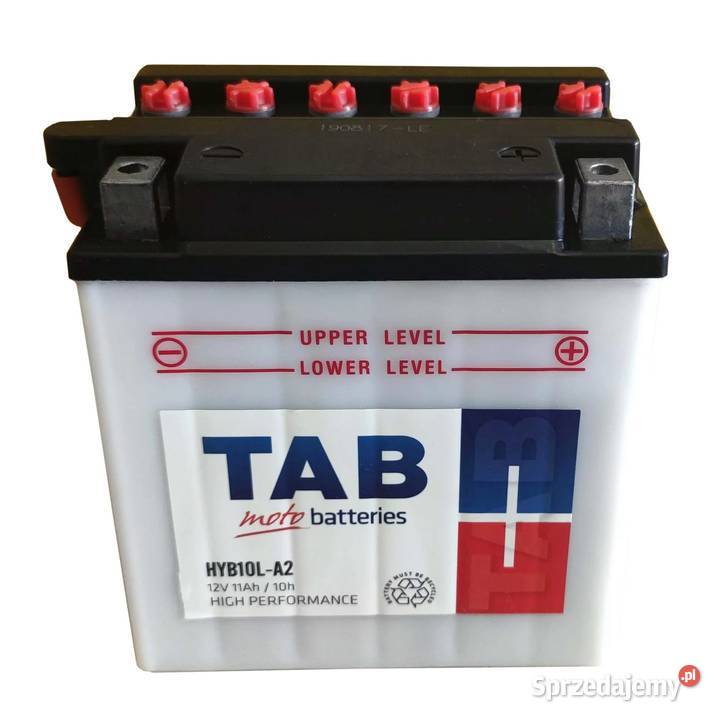 Akumulator motocyklowy TAB YB10LA2 12V 11Ah 140A Kraków sprzedam