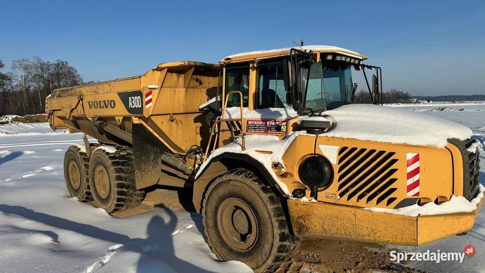 VOLVO A30D 6x6 2006 24 000 mth PODGRZEWANY KIPER