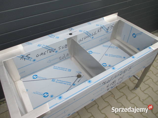 Zlew Basen 2 Komorowy Duże komory 1506085 Ostrów Wielkopolski