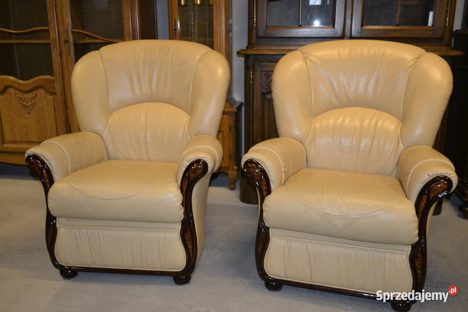 fotele wypoczynkowe skóra śląskie Będzin